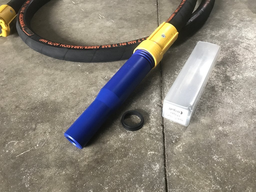Gritco 32-8/50 Straalnozzles, Gevelreiniging