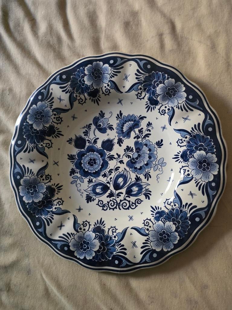 Royal Goedewaagen Blue Delft Wandbord Handwerk Holland, Antiek en Kunst, Ophalen of Verzenden