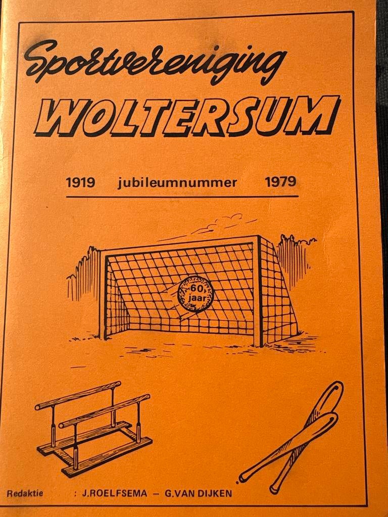 Sportvereniging Woltersum Jubileumnummer 1919-1979 (60 jaar), Ophalen of Verzenden