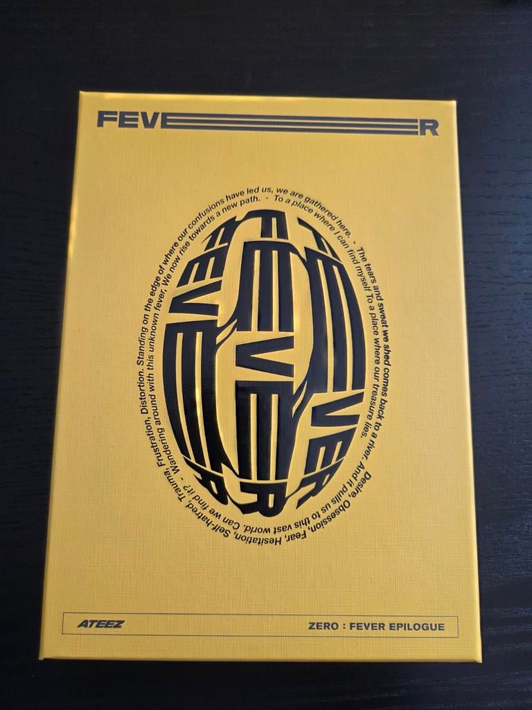 Kpop Ateez Fever Epilogue Z version, Ophalen of Verzenden, Zo goed als nieuw, Cd of Plaat