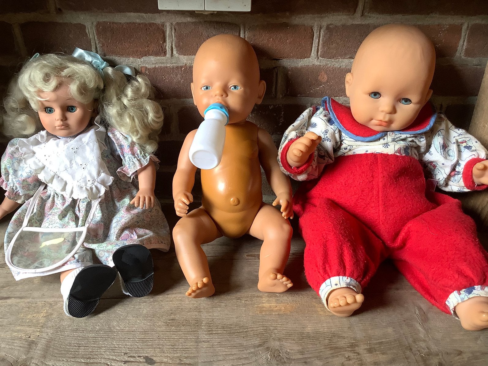 Diverse poppen 2 Max Zapf poppen, Ophalen of Verzenden, Gebruikt, Pop