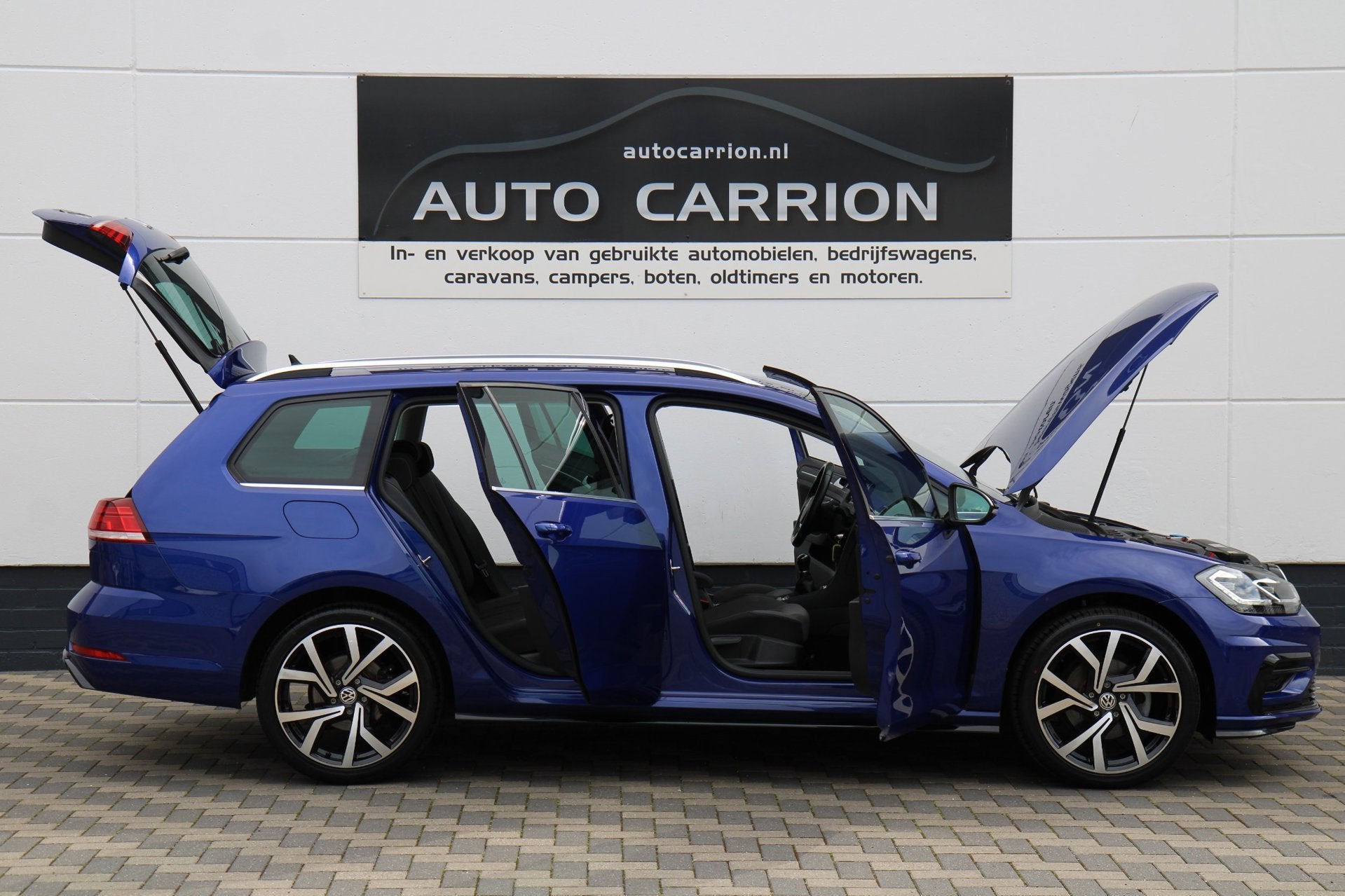 Volkswagen Golf Variant 1.5 TSI R-Line 18 inch Virtual LED, Voorwielaandrijving, 4 cilinders, 150 pk, Blauw