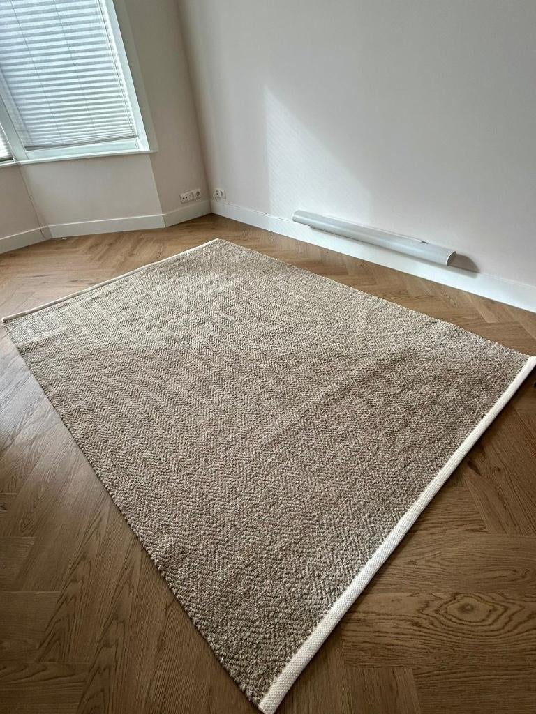 Beige vloerkleed Loods5, Ophalen, Vintage, Beige, Nieuw