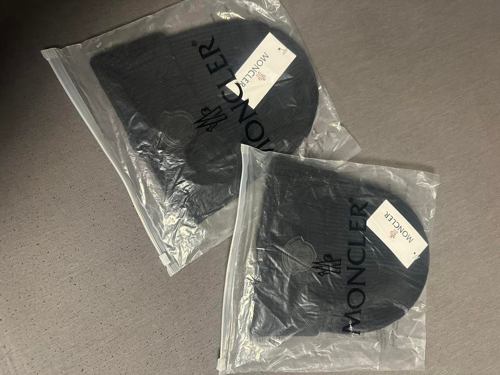 Moncler Muts, Kleding | Heren, Mutsen, Sjaals en Handschoenen, Ophalen of Verzenden, Nieuw, Overige maten, Muts