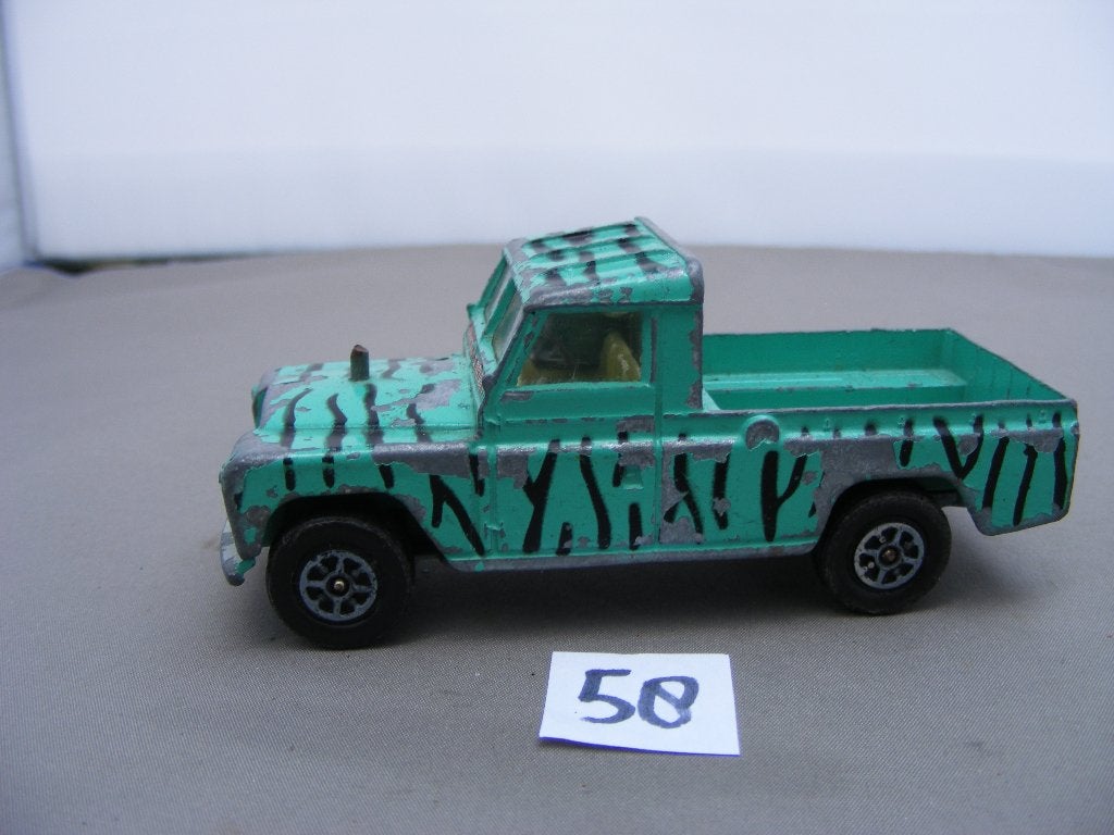 Land rover 109wb corgi toys whizzwheels 1/43 (28) daktari, Ophalen of Verzenden, Gebruikt, Auto, Corgi