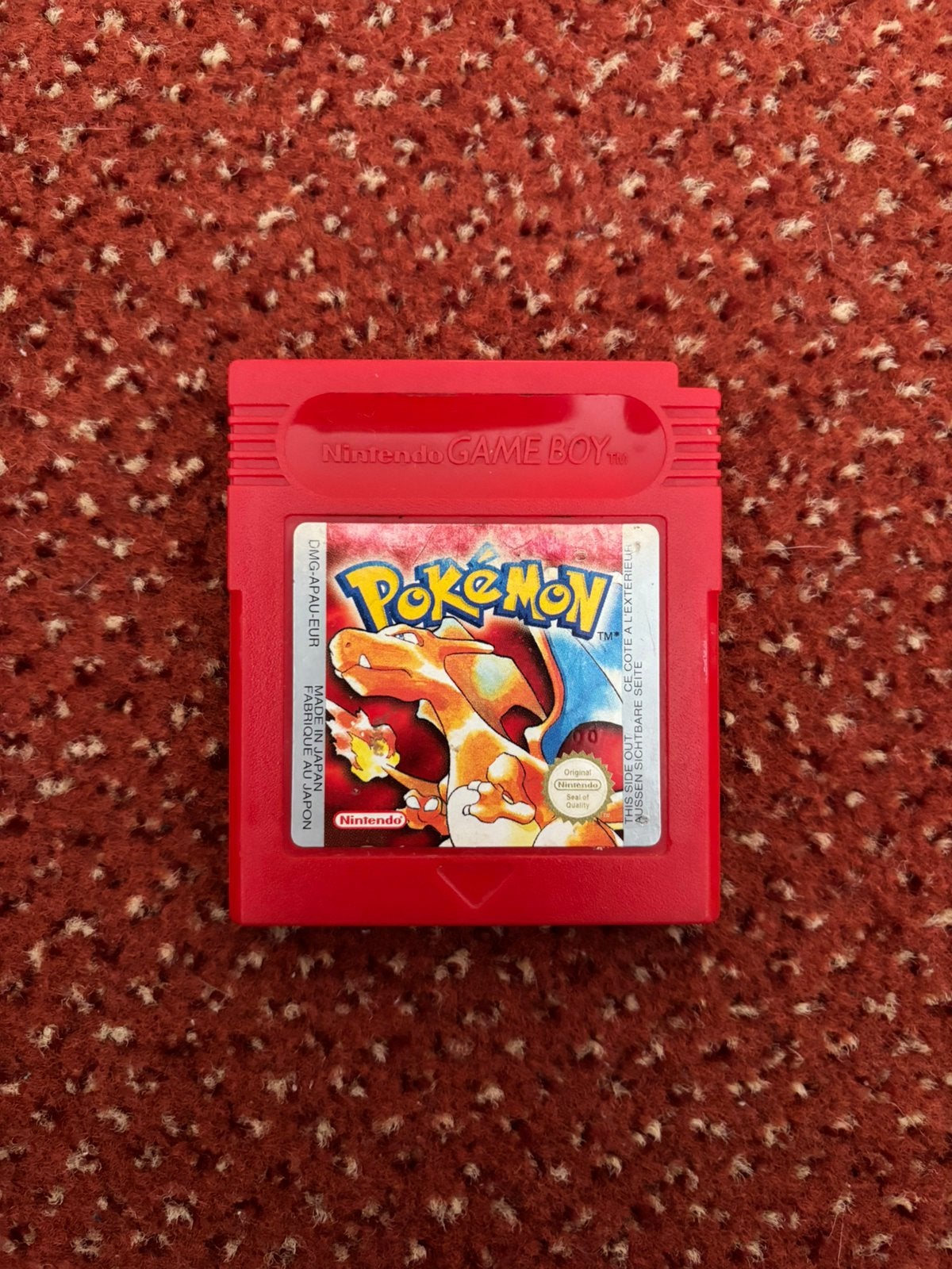 Pokemon Red Nintendo Gameboy, 1 speler, Ophalen of Verzenden, Zo goed als nieuw, Role Playing Game (Rpg)
