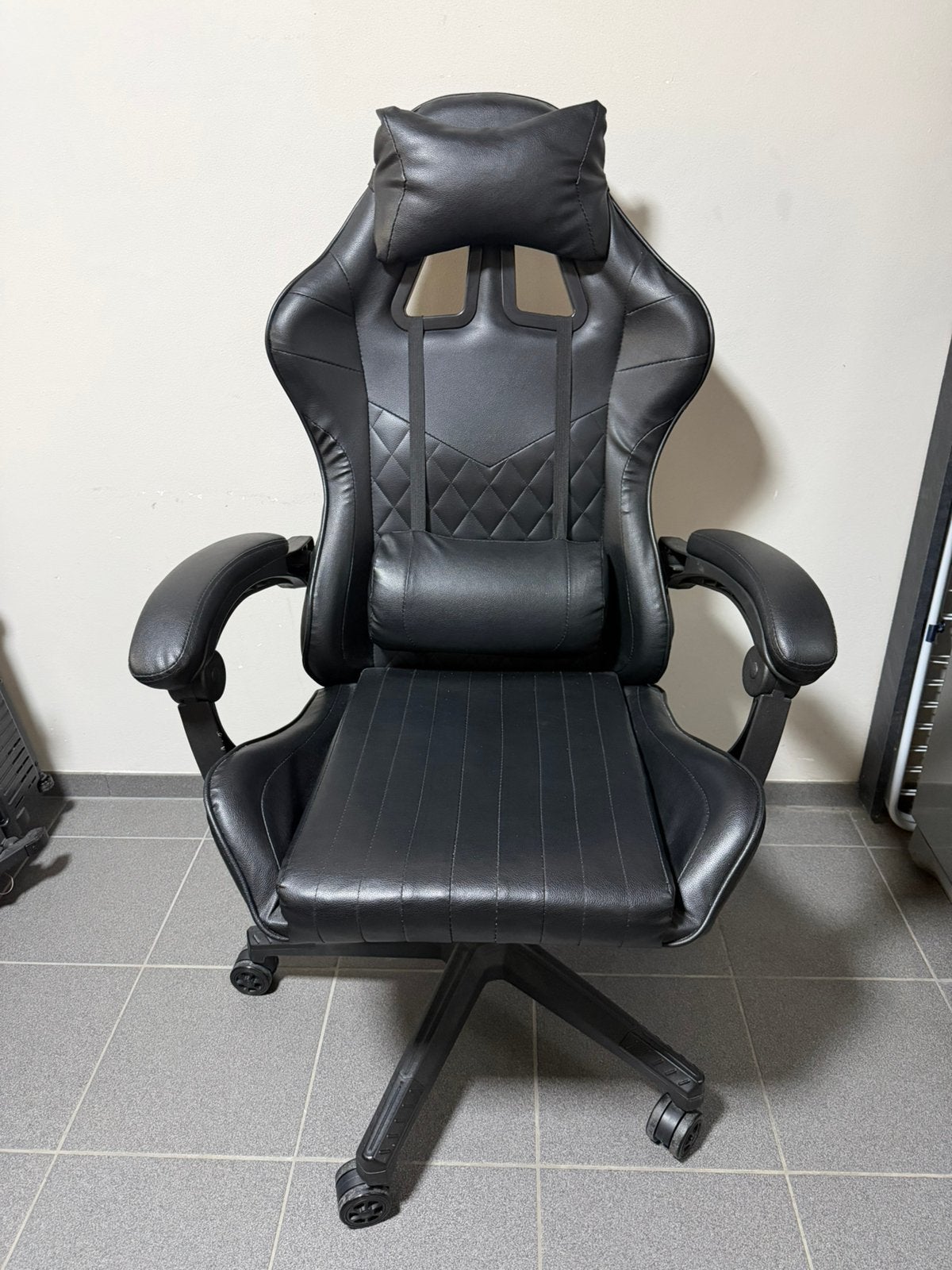 Gaming chair/gamestoel, Huis en Inrichting, Zwart, Ophalen of Verzenden, Zo goed als nieuw, Gaming bureaustoel
