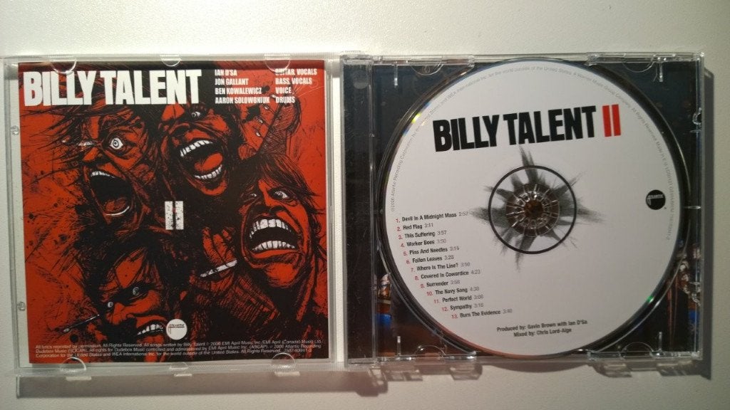 Billy Talent - Billy Talent II, Ophalen of Verzenden, Zo goed als nieuw, Poprock, Album