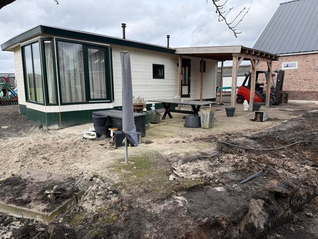 Charlet  met overkapping, Caravans en Kamperen, Stacaravans, Tot en met 2