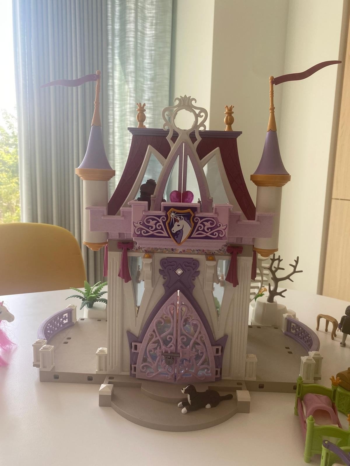 Playmobil Prinsessen Kasteel met veel extra's, Kinderen en Baby's, Speelgoed | Playmobil, Complete set, Ophalen of Verzenden, Zo goed als nieuw