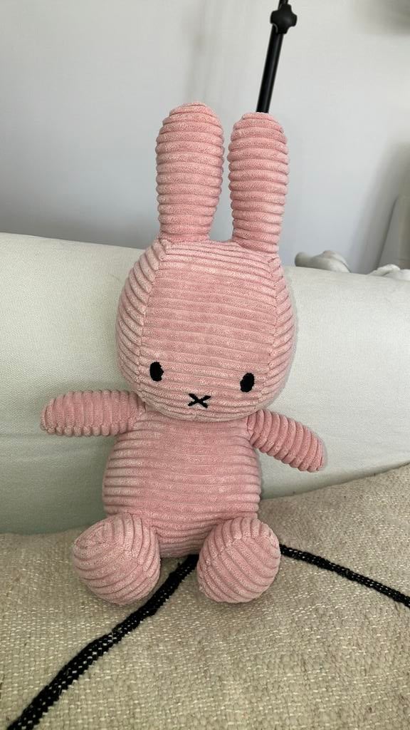 Nijntje corduroy roze 33 centimeter, Ophalen of Verzenden, Zo goed als nieuw
