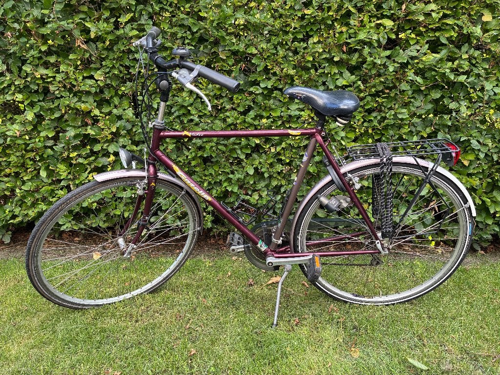 Nette Gazelle herenfiets, Fietsen en Brommers, Ophalen, Gebruikt, Velgrem, Versnellingen