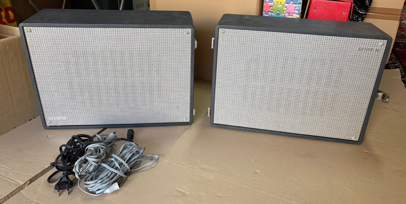Mooie originele UHER luidsprekerset, Ophalen of Verzenden, Zo goed als nieuw, Minder dan 60 watt, Overige merken