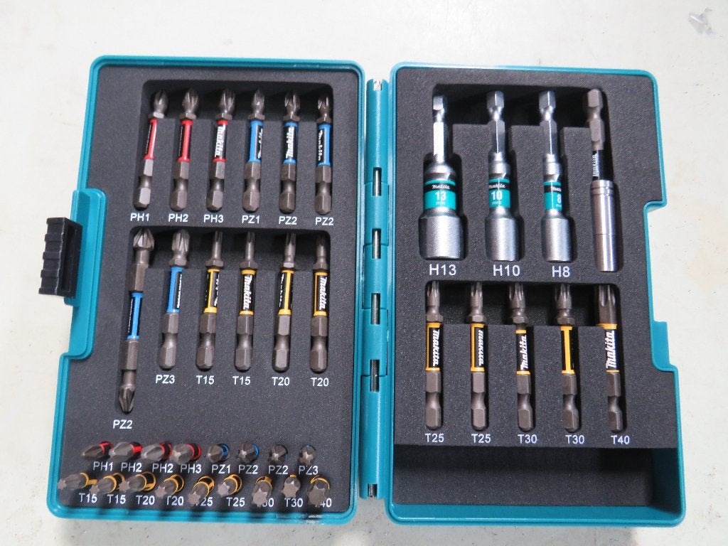 Makita Accessoires E-26179 Slagschroefbitset 38-delig Impact, Doe-het-zelf en Verbouw, Gereedschap | Handgereedschap, Bitset, Makita