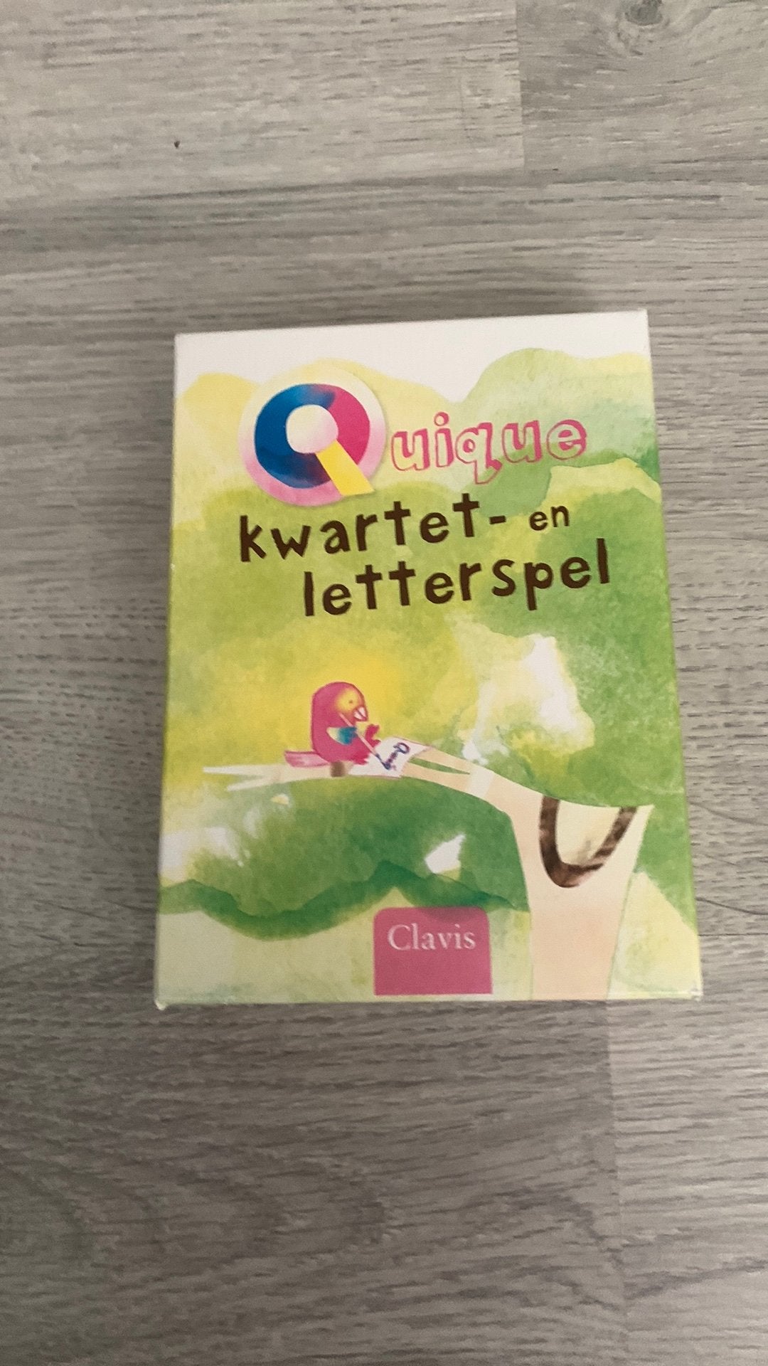 Quique kwartet en letterspel, Ophalen of Verzenden, Zo goed als nieuw