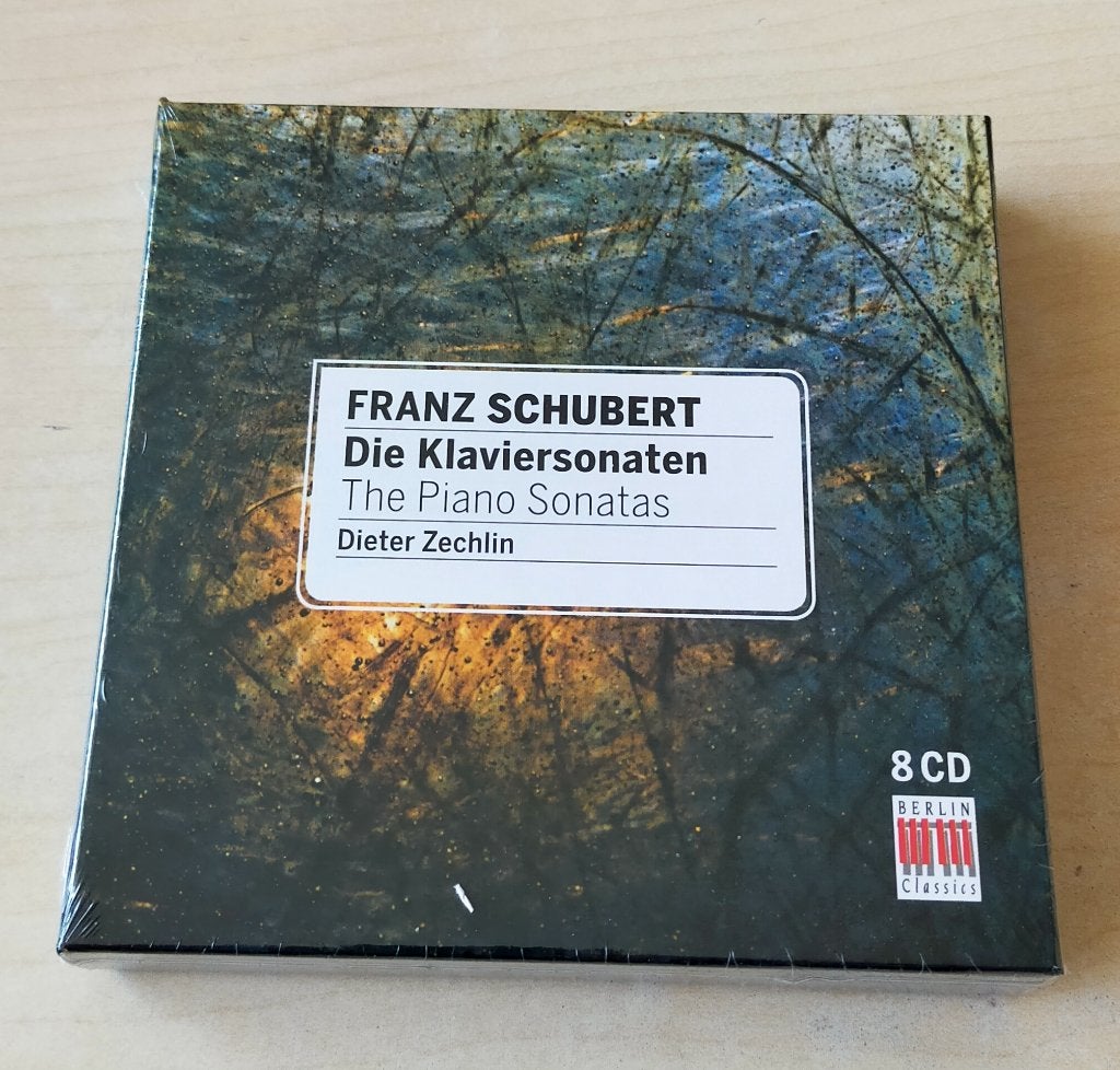 Franz Schubert Die Klaviersonaten Dieter Zechlin 8CD Box Nie, Ophalen of Verzenden, Romantiek, Nieuw in verpakking, Overige typen