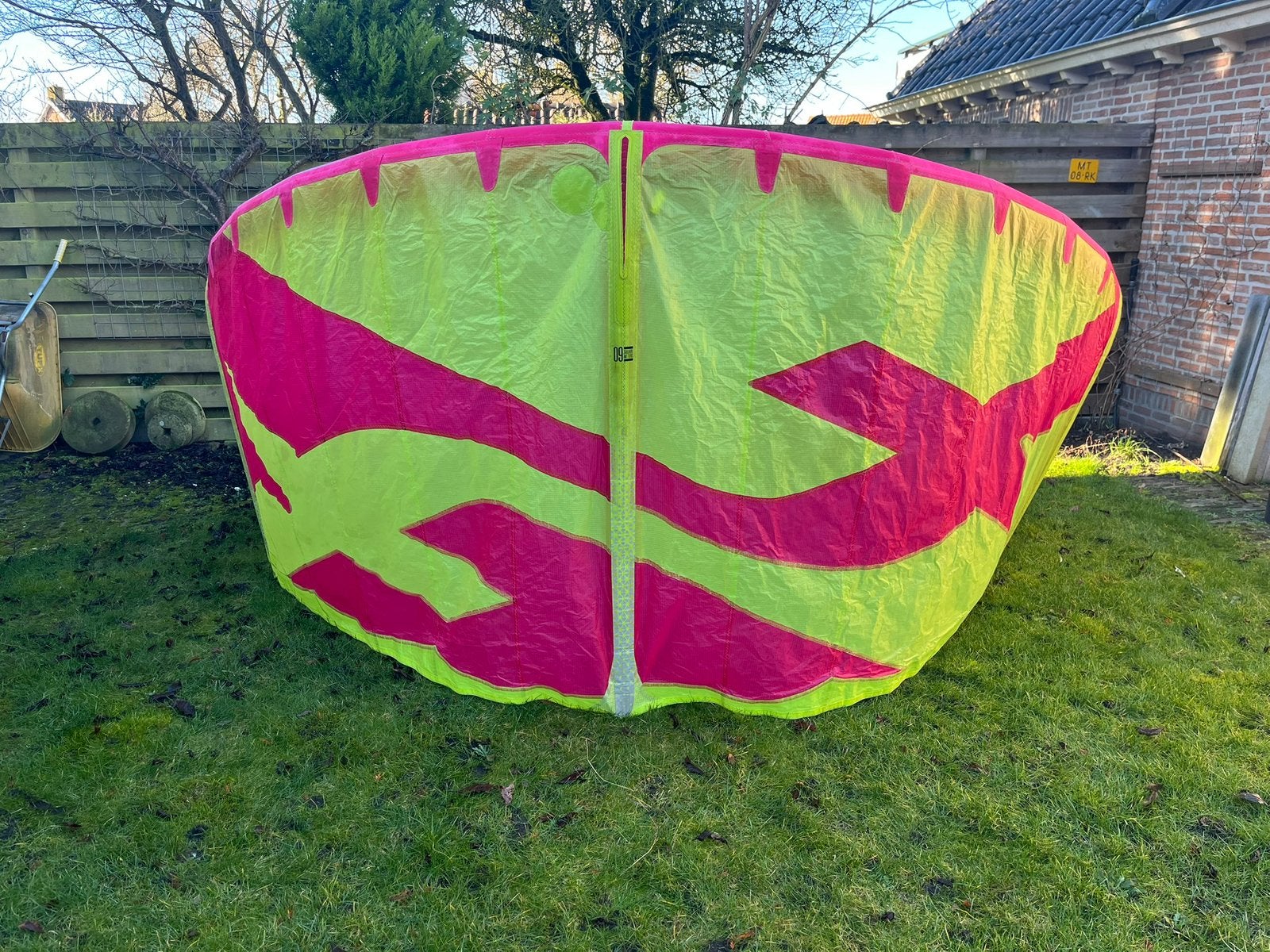 Kite f-one bandit 9m, 9 m², Geen board, Ophalen of Verzenden, Zo goed als nieuw