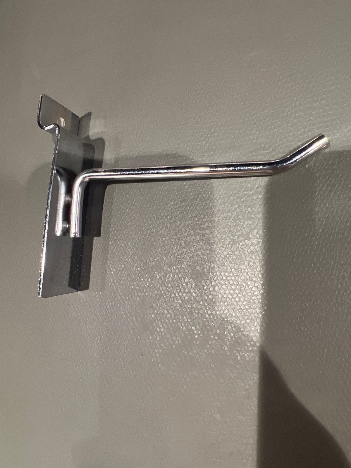 Metalen slatwall haken 10CM, Ophalen of Verzenden