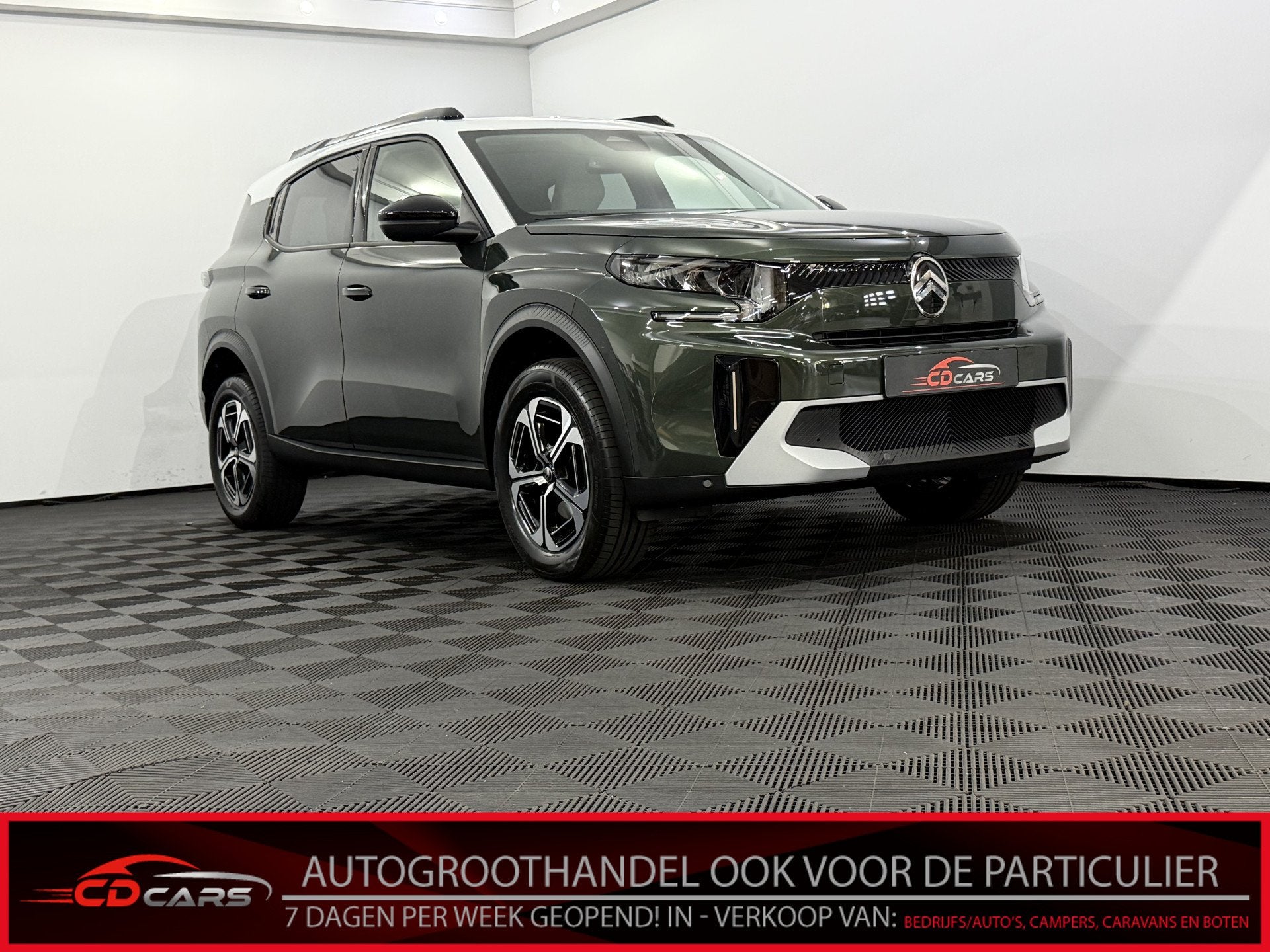 Citroën C3 Aircross 1.2 Hybrid 145pk Max 7p. Camera, Apple, Gebruikt, 1199 cc, Bedrijf, 19 km/l
