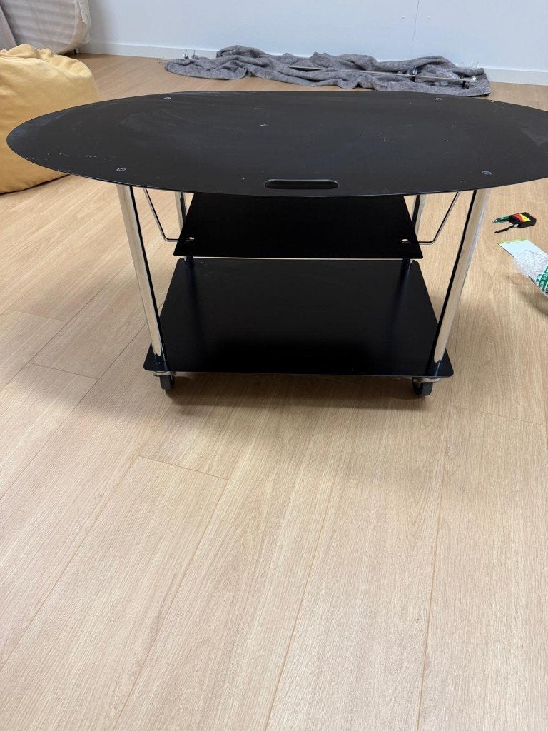 Verrijdbaar tv meubel, Huis en Inrichting, Ophalen, 100 tot 150 cm, Zo goed als nieuw, Minder dan 100 cm