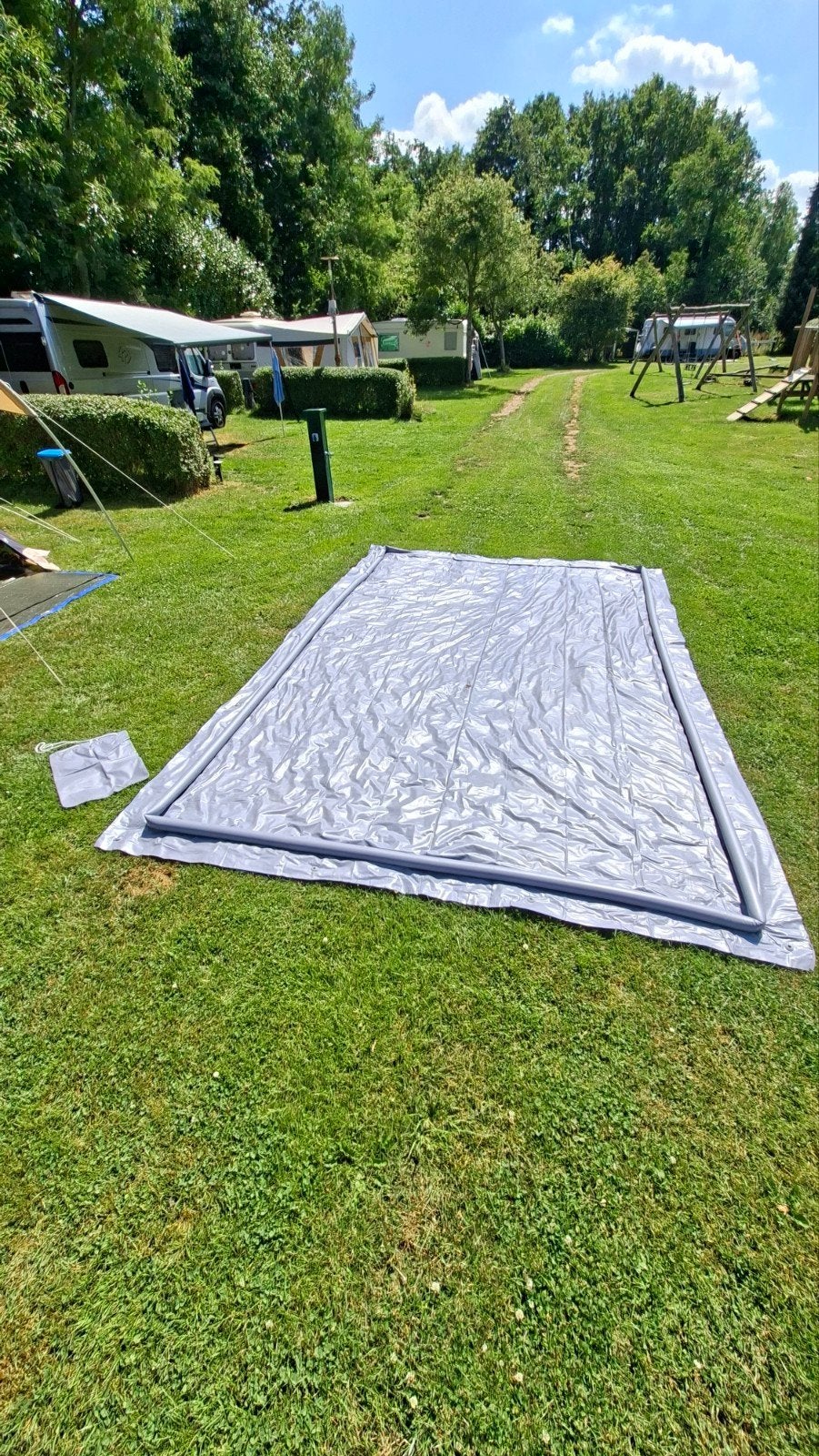 Obelink tentgrondzeil 4x2,50 mtr., Caravans en Kamperen, Ophalen, Zo goed als nieuw