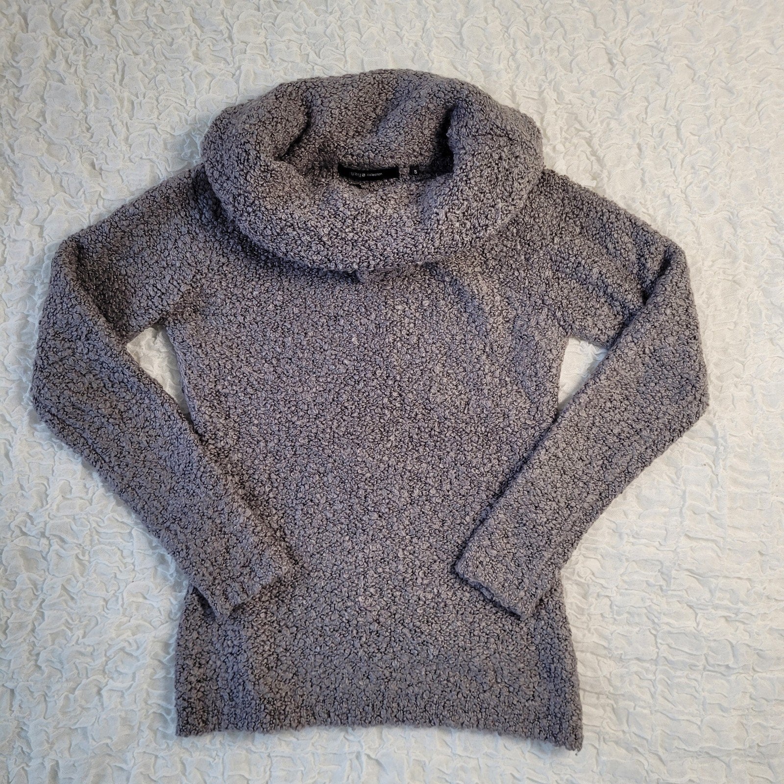 Yaya dames trui met wijde kraag maat S stretch grijs, Ophalen of Verzenden, Zo goed als nieuw, Yaya, Maat 36 (S)