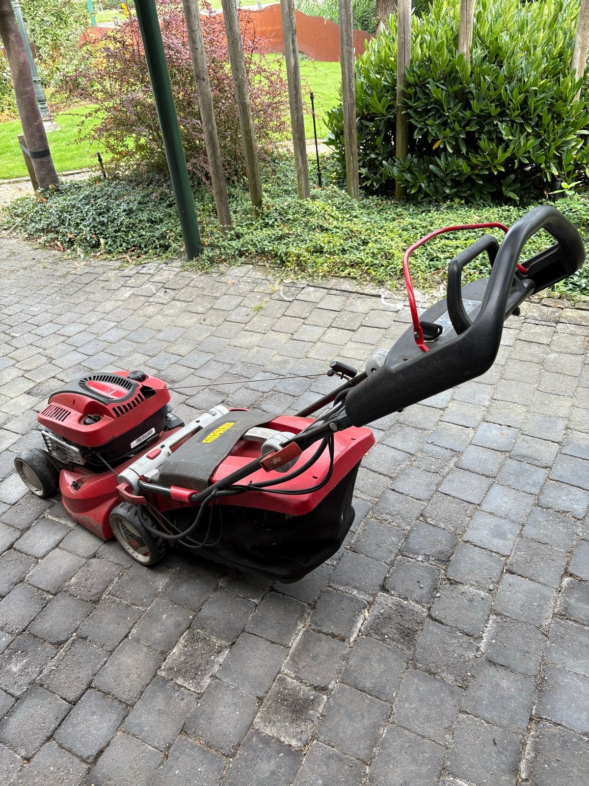 Toro Emotion 43 Benzine Grasmaaier - Werkend, reparatie nodi, Tuin en Terras, Ophalen of Verzenden, Gebruikt, 40 t/m 49 cm, Benzine-grasmaaier