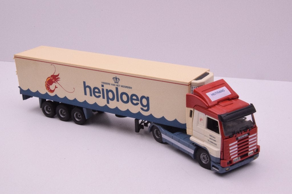 Scania streamline  '' Heitrans Zoutkamp  ' Tekno, Ophalen of Verzenden, Gebruikt, Bus of Vrachtwagen, Tekno