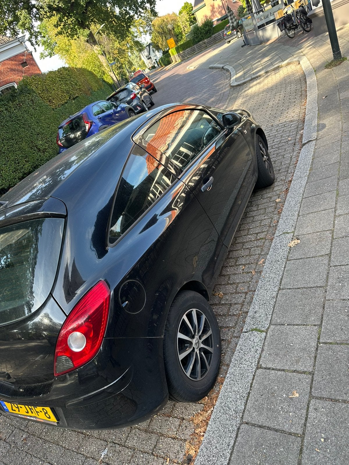 Opel Corsa 1.0 12V 3D 2009 Zwart, Auto's, Voorwielaandrijving, 450 kg, 40 €/maand, Zwart