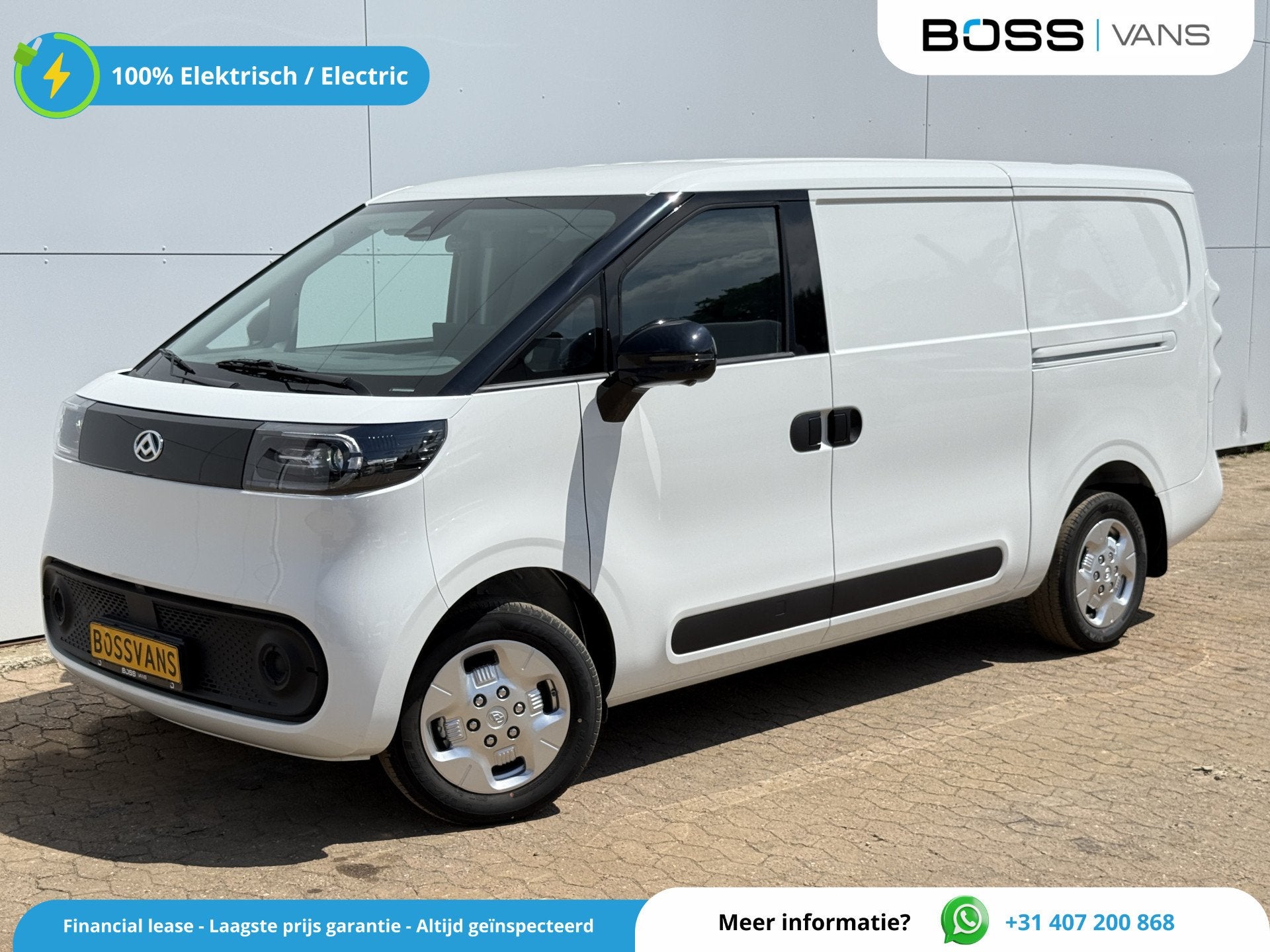 Maxus eDeliver 5 64 kWh 163PK Elektrisch! L1H1 335KM WLTP 36, Auto's, Stof, Gebruikt, Maxus, Grijs