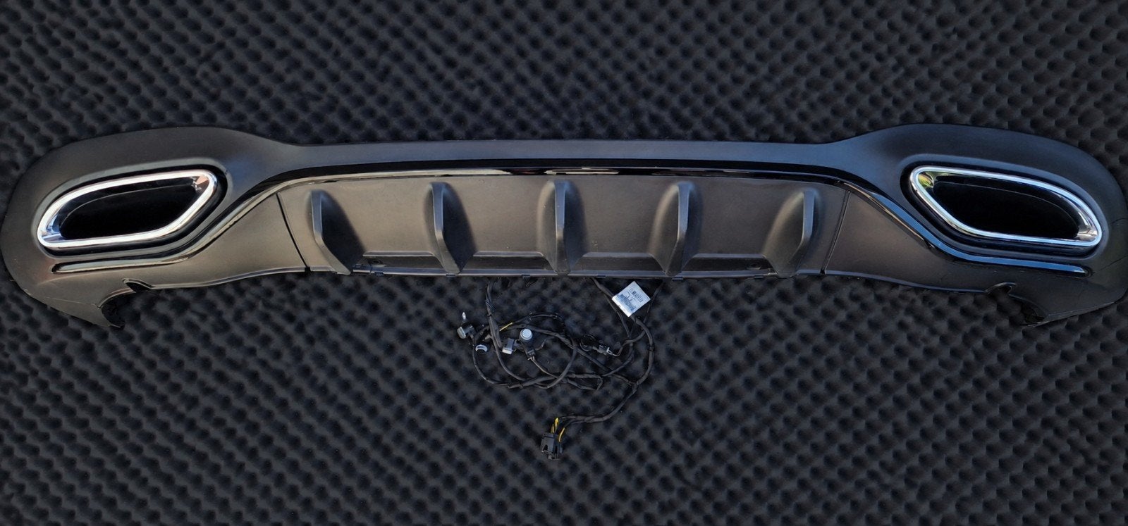 Mercedes A klasse W177 AMG achterbumperdiffuser, Ophalen, Gebruikt, Mercedes-Benz, Achter