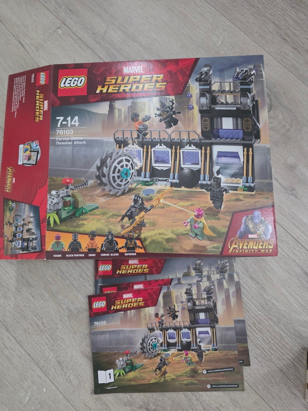 Diverse Marvel LEGO sets & custom minifigs - Battle of Waka, Ophalen
