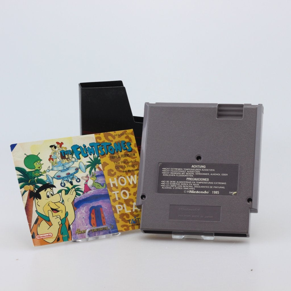 NES Game: Flintstones The Rescue Of Dino And Hoppy, Nintendo, Zo goed als nieuw, Support@nintendo.com, 11-1 Hokotate-cho, Kamitoba, Minami-ku
Kyoto 601-8501
Japan