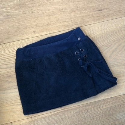 Donkerblauw fleecerokje van Nono - mt 104, Kinderen en Baby's, Kinderkleding | Maat 104, Meisje, Ophalen of Verzenden, Jurk of Rok