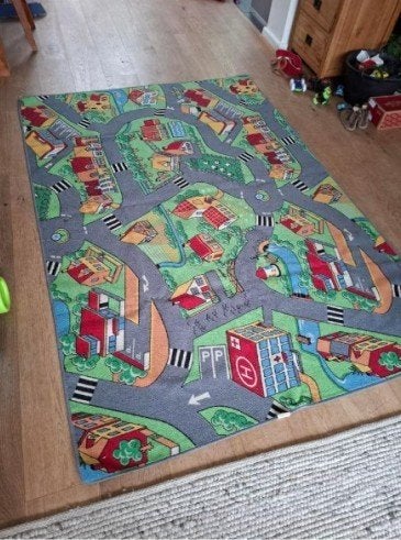 Auto speelmat, Kinderen en Baby's, Speelgoed | Speelkleden, Ophalen, Zo goed als nieuw