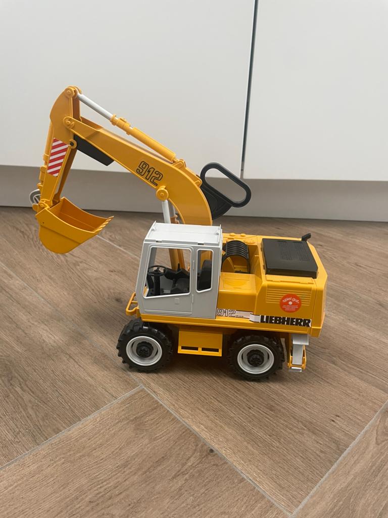 liebherr 912 graafmachine speelgoed, Ophalen of Verzenden, Zo goed als nieuw