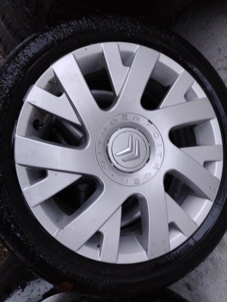 Lichtmetalen velg 17 inch Citroen merk resolven, Velg(en), 17 inch, 205 mm, Winterbanden