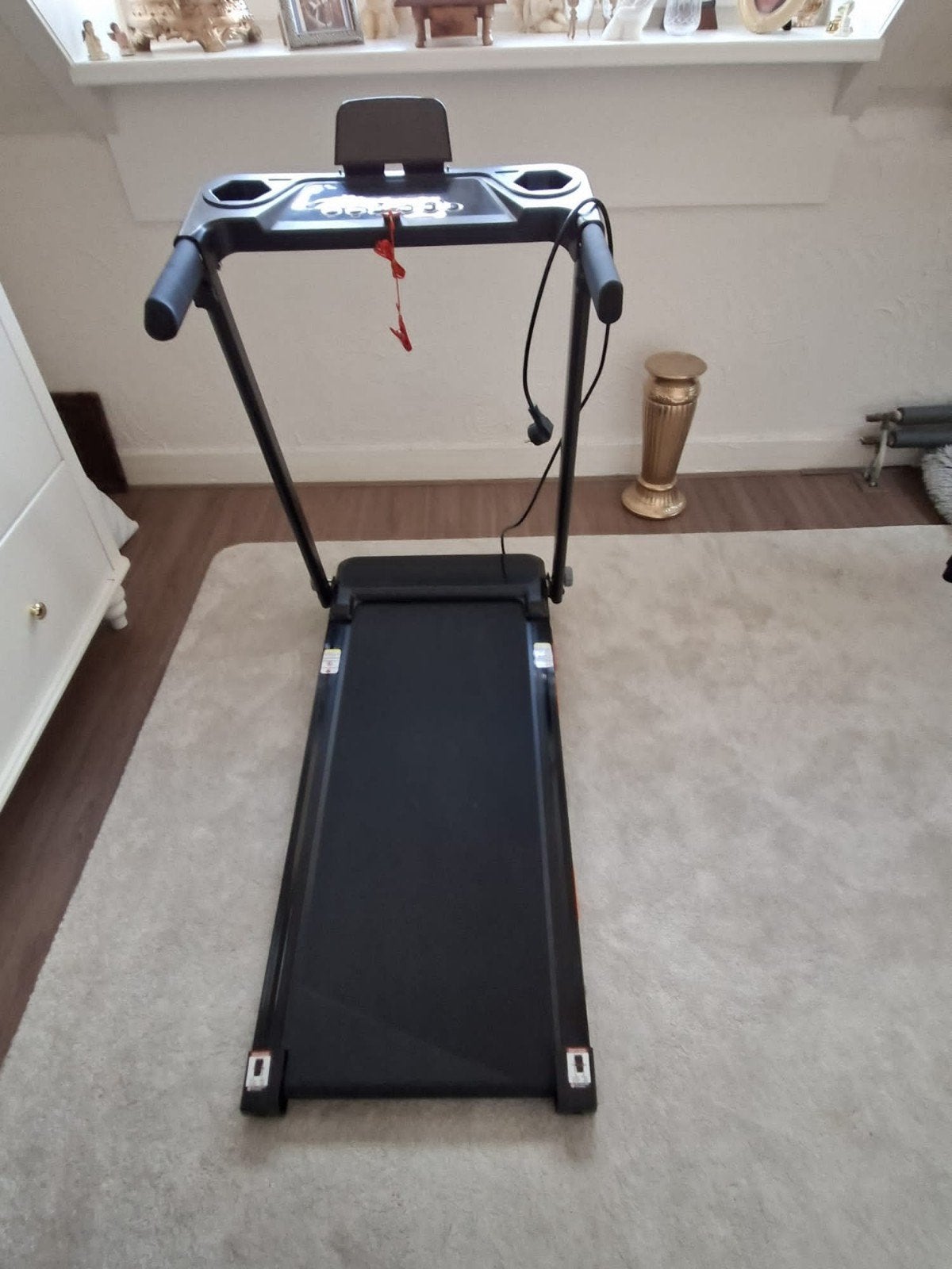 Loopband - Ideaal voor thuisworkouts, Ophalen, Zo goed als nieuw, Metaal, Loopband