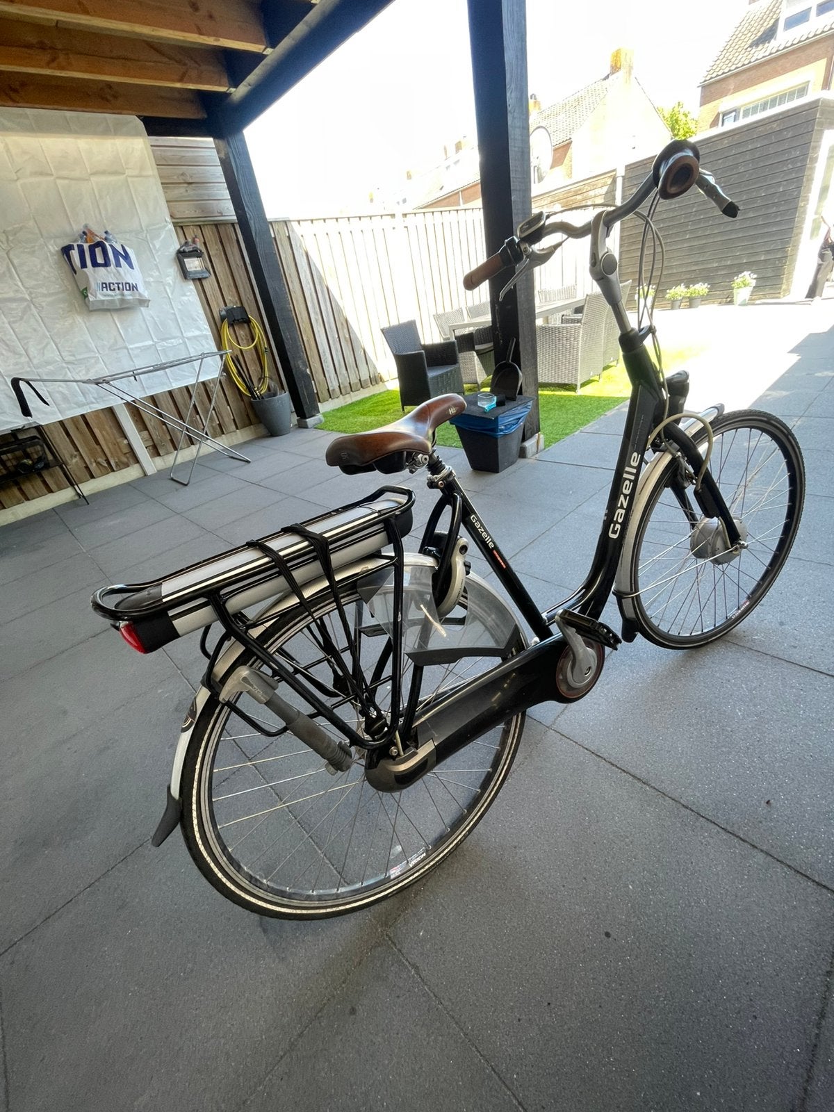 GAZELLE ELEKTRISCH FIETS  met ACCULADER, Ophalen, Gebruikt, Versnellingen, 50 tot 53 cm