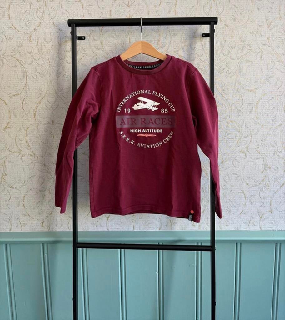 Shirt Skurk 128, Kinderen en Baby's, Ophalen of Verzenden, Zo goed als nieuw, Jongen, Shirt of Longsleeve
