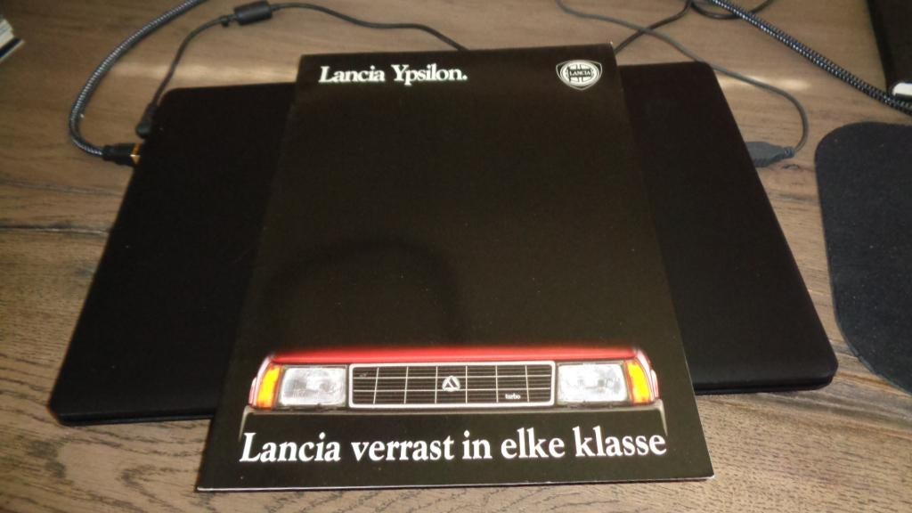 Folder LANCIA  YPSILON, Verzenden, Nieuw, Overige merken