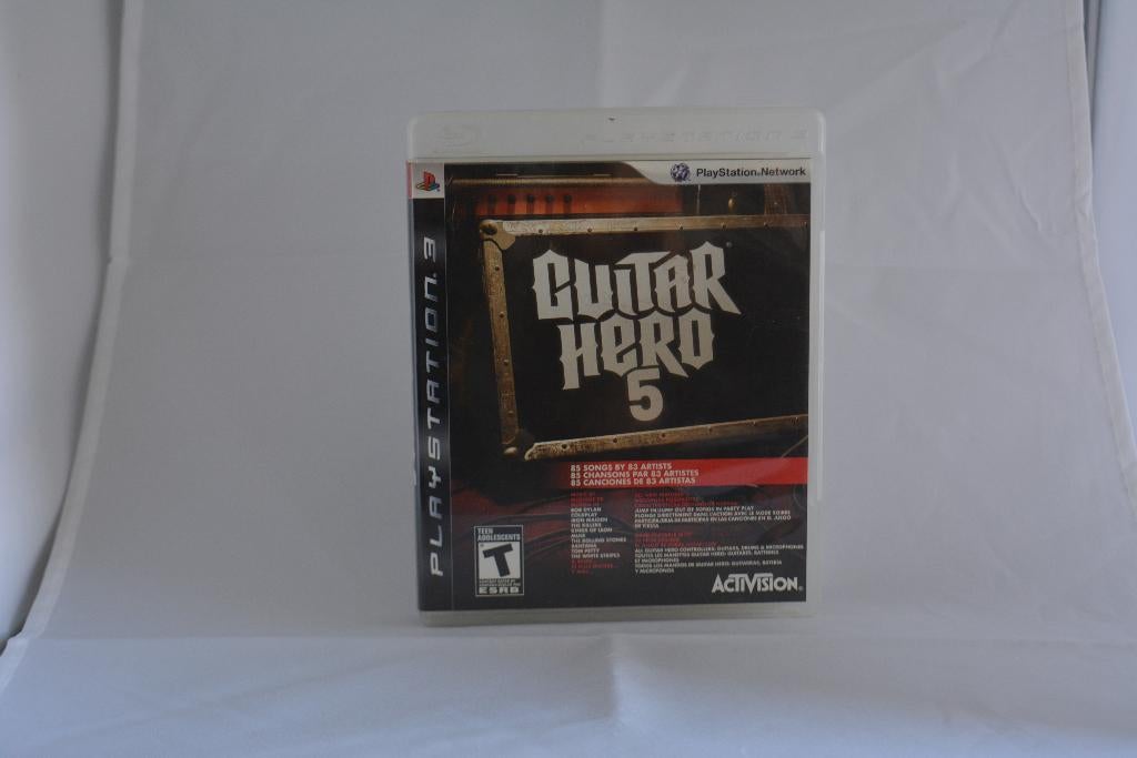 Guitar Hero 5 — PlayStation 3 (PS3), Muziek, 1 speler, Ophalen of Verzenden, Zo goed als nieuw