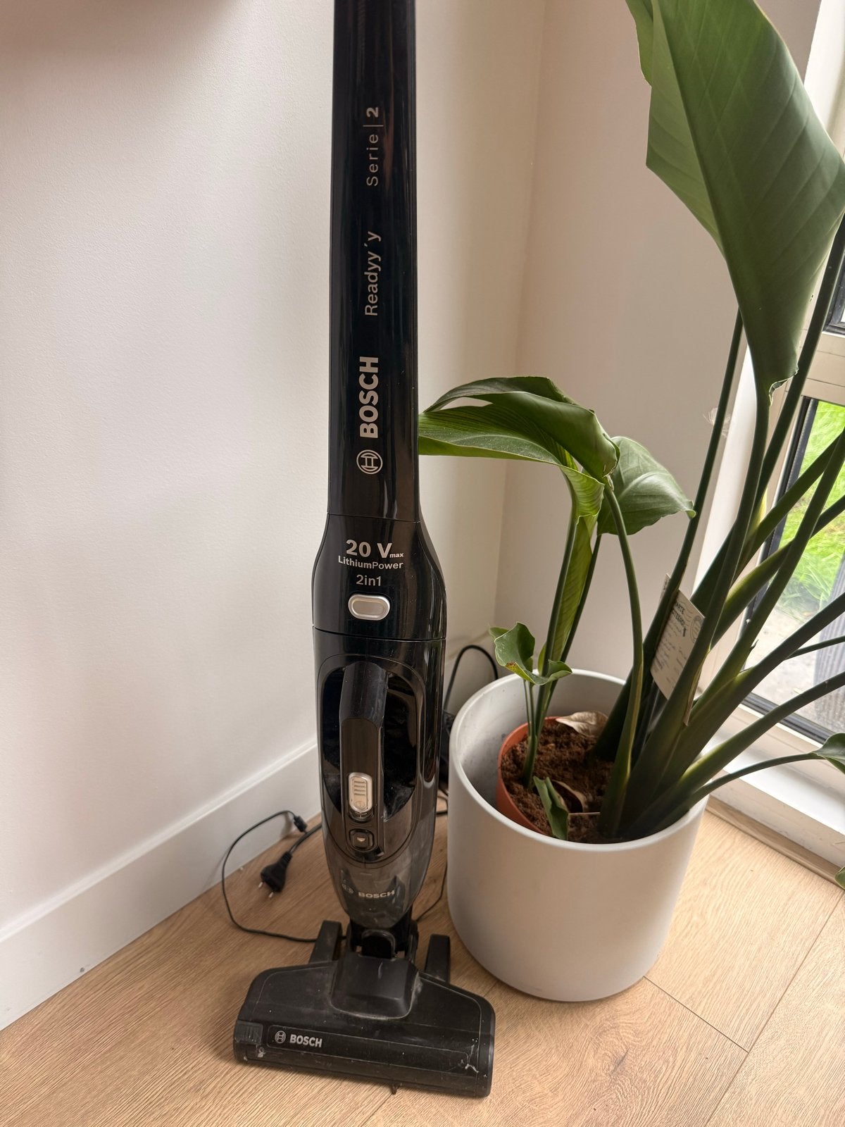 Bosch Readyy'y Serie 2 20V Steelstofzuiger 2-in-1, Witgoed en Apparatuur, Gebruikt, Bosch, Draadloos, Ophalen of Verzenden