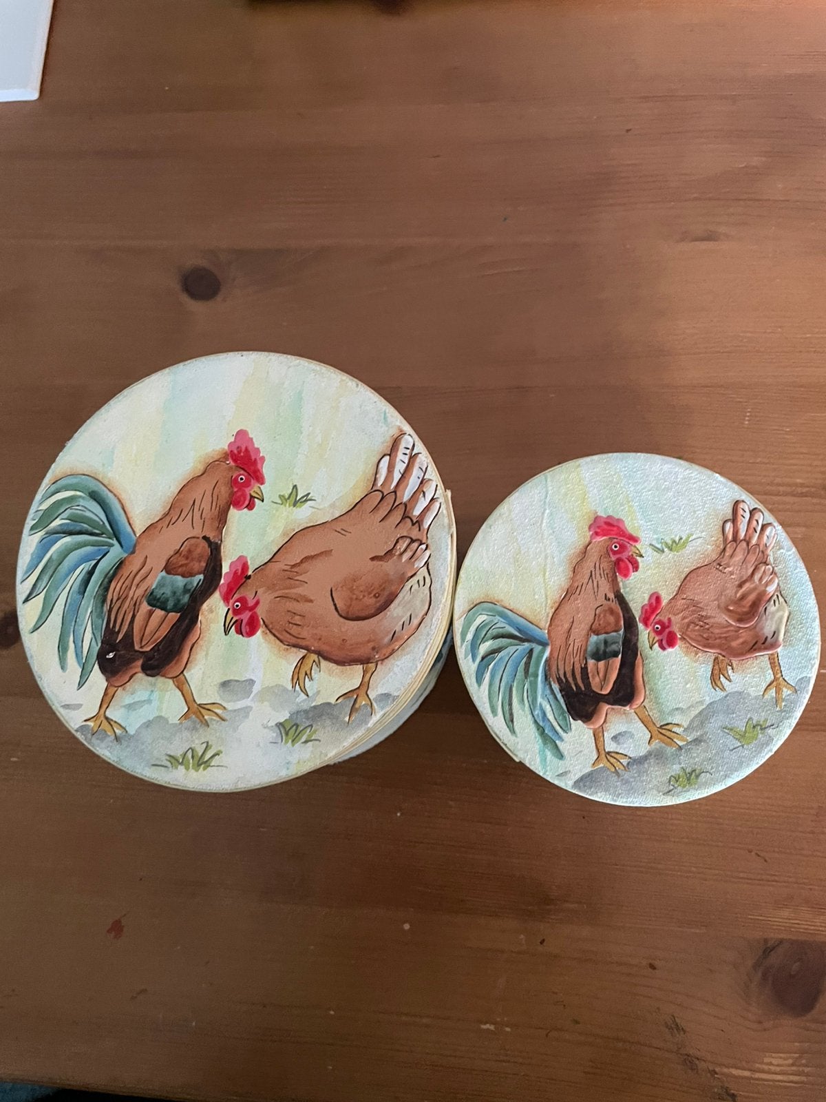 Kado dozen/ decoratie . Beschilderd. Zie beschrijving, Ophalen of Verzenden, Nieuw