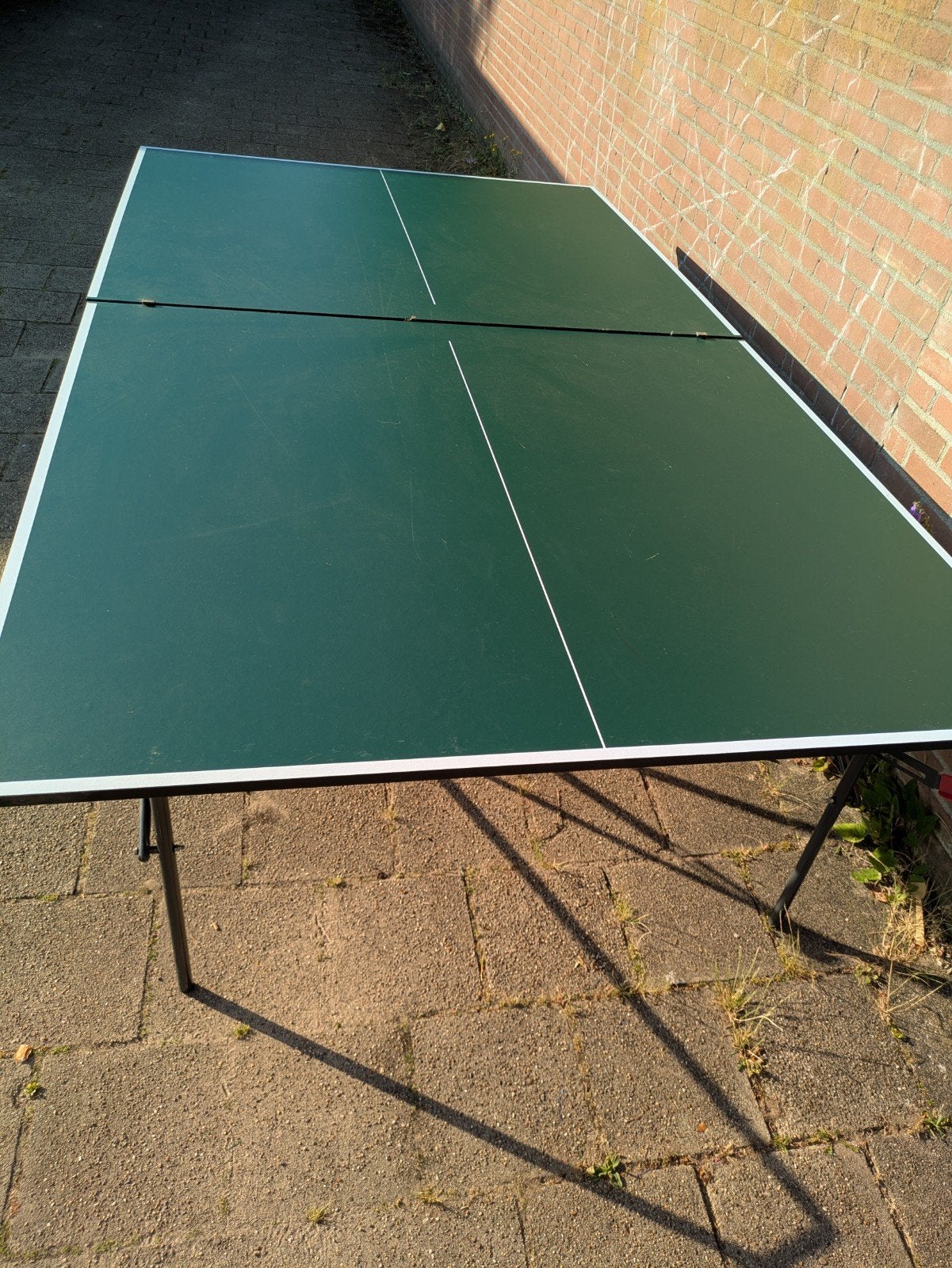 Tafeltennistafel pingpongtafel Sven indoor, Sport en Fitness, Tafeltennis, Ophalen of Verzenden, Zo goed als nieuw, Tafel Indoor