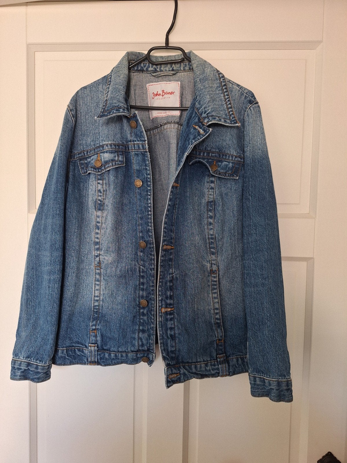 ZGAN! Stoer John Baner Jeansjack - Maat 50, Ophalen of Verzenden, Zo goed als nieuw, Maat 46/48 (XL) of groter, Blauw