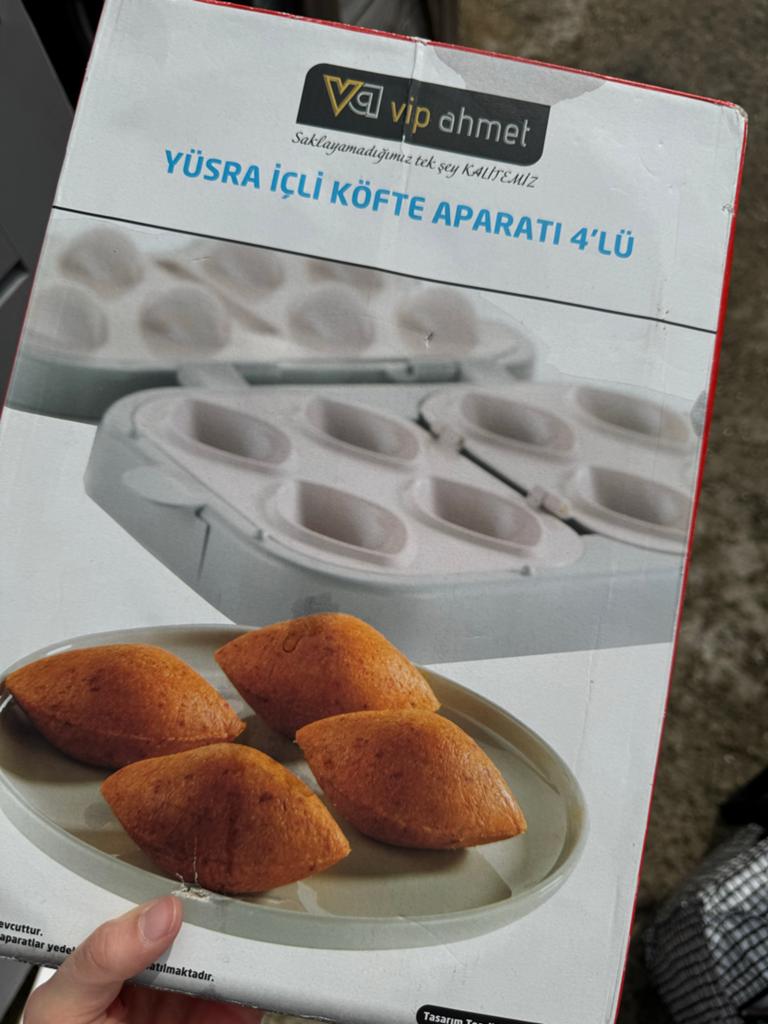 Içli Köfte Apparaat - Maak zelf heerlijke köfte!, Overige typen, Kunststof, Nieuw, Ophalen of Verzenden