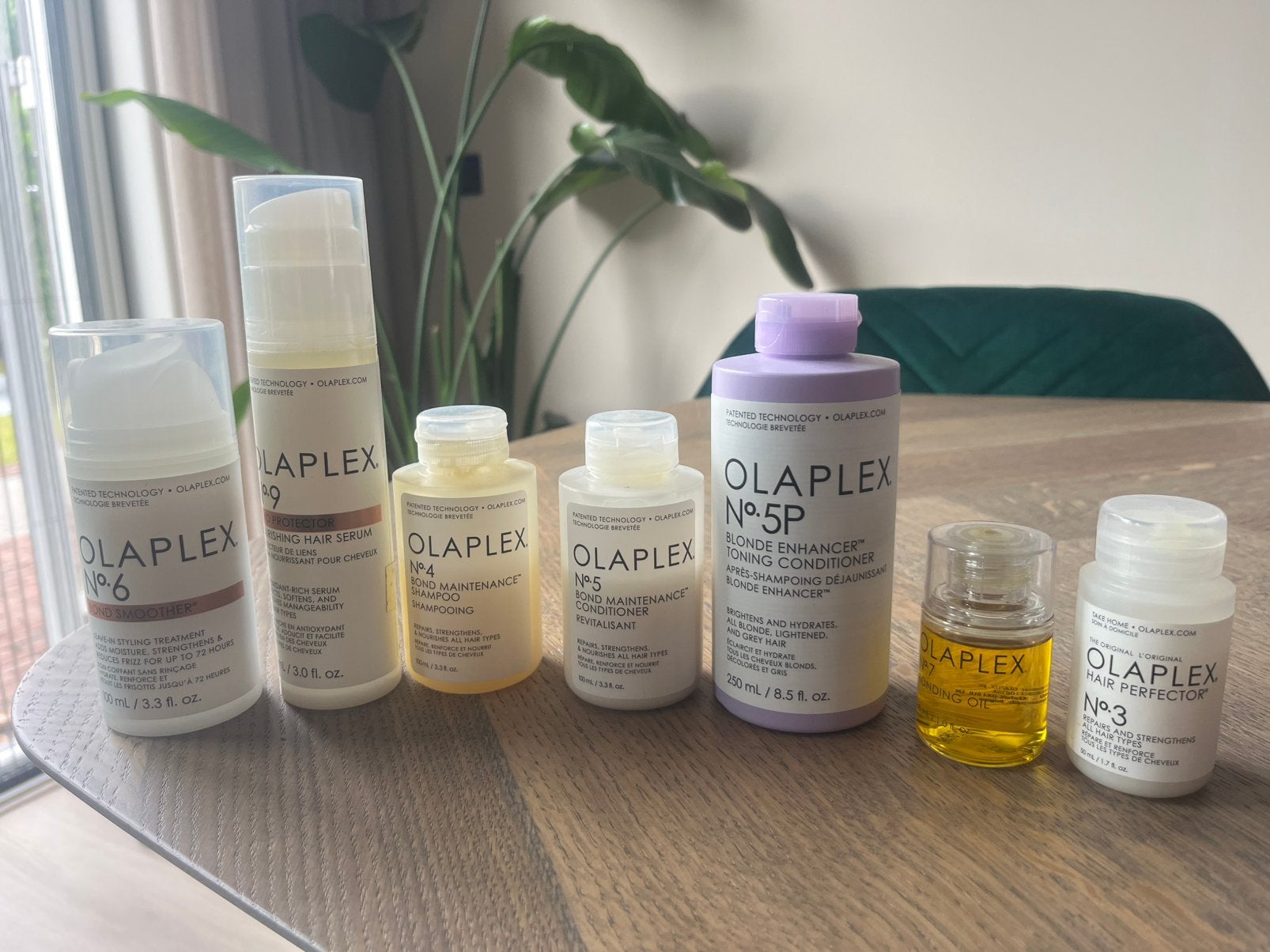 Set van Olaplex producten, Sieraden, Tassen en Uiterlijk, Uiterlijk | Haarverzorging, Gebruikt, Haarverzorger of -hersteller, Ophalen of Verzenden