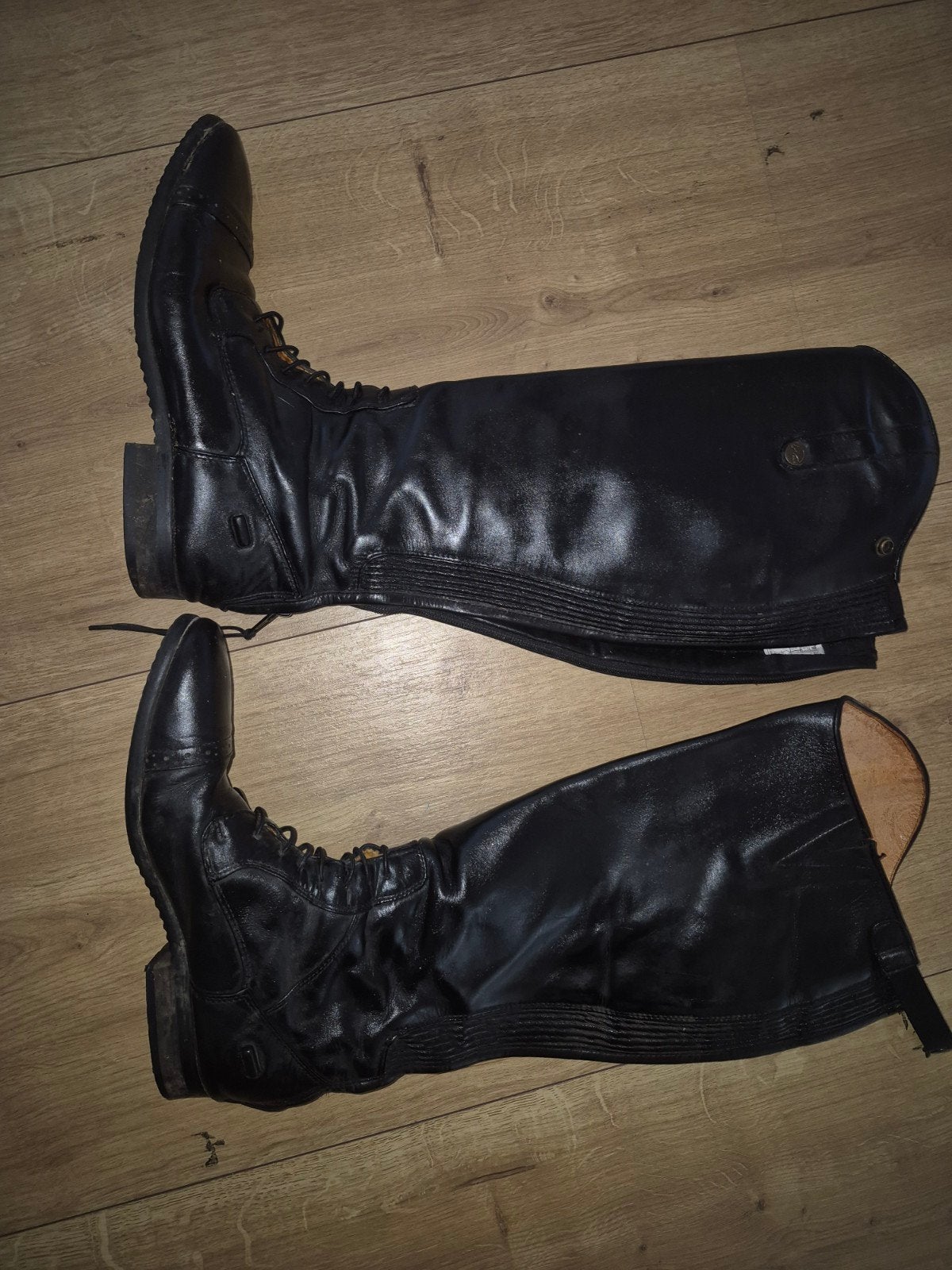 HKM rijlaarzen maat 42, Hkm, Zwart, Ophalen of Verzenden, Gedragen