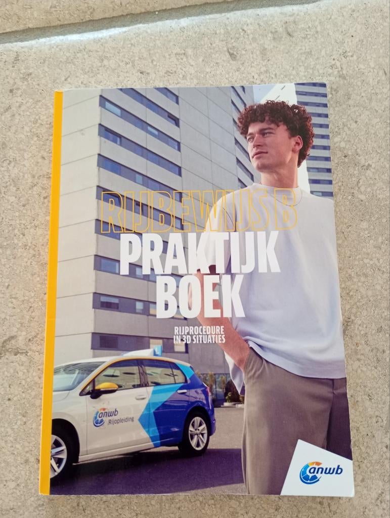 ANWB Rijbewijs B Praktijkboek - Rijprocedure in 3D, Ophalen of Verzenden, Zo goed als nieuw, Niet van toepassing, ANWB